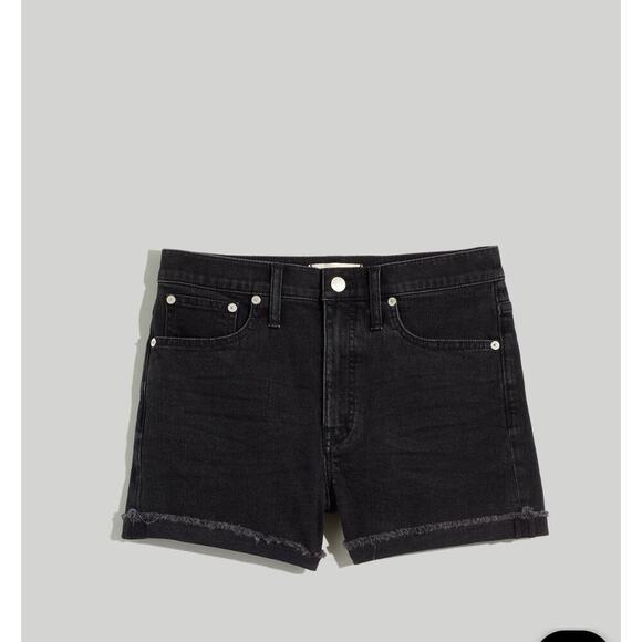 Madewell High-Rise Denim Shorts - Picture 1 of 12